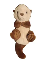 Justin Otter 18” Otter Plush Toy Factory Stuffed Animal New With Tags NWT