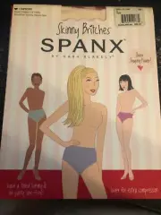 NWT Spanx SZ Medium Skinny Britches Cheeky Cut Thong Pure