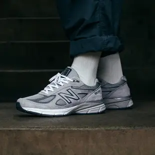 NEW BALANCE 慢跑鞋 990 V4 元祖灰 美製 男 U990GR4