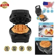 Innovative Stuffed Waffle Maker with 7 Settings, Nonstick for Effortless Cooking