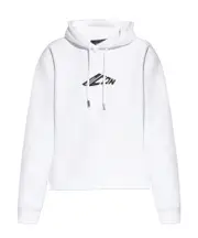 Dsquared2 D2 Logo Printed Drawstring Hoodie XXS,S,XS,L,M white