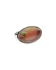 Ippolita Sterling Silver 925 Polished Rock Candy Stone Cabochon Ring