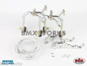 Dia-Compe MX890 - MX120 Silver Brake Set - Suits Old School BMX