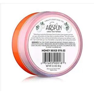 {新品大促}新款爆款 Coty Airspun Loose Face Powder控油定妝65g散粉