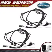 2x ABS Wheel Speed Sensor for Suzuki Grand Vitara XL-7 01-06 2.5L 2.7L Rear Side (for: Suzuki)
