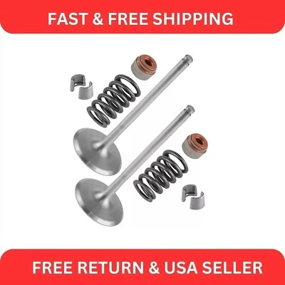 Caltric Intake Valve Kit For Can-Am CanAm Maverick 1000R 4x4 2014-2018 QTY 2