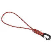 Badge Lanyard 8.6 Inch, Necklace Keychain Cord Metal Clasp Hook, Camo Red