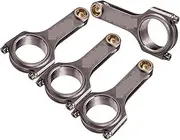 4pc Connecting Rod Rods Compatible With Isuzu Trooper Amigo Rodeo Wizard Pickup 2.6L 4ZE1 Conrods ARP 2000 Bolts