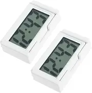 JUMPLAWN Mini Portable Silent Desk Clock Electronic Car Clock Feature Small Digital Clocks for Students Children