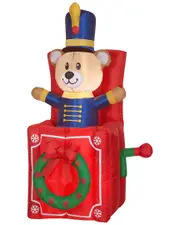 National Tree Company 5Ft Inflatable Jack-In-The-Box
