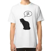 Physics Cat and Friction Coefficient T-shirt