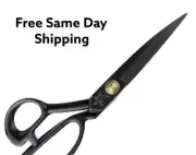 High Quality Carbon Steel Scissors, Dressmaker, Trimming Fabric, Sewing (12")