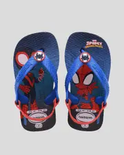 [Havaianas] Havaianas Toddlers' Marvel Spiderman Flip Flops Shoes in Ruby Red Size 16 16 Ruby Red