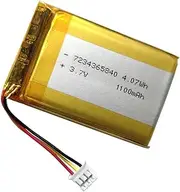 1100mAh 3.7V Rechargeable Lipo Battery Replacement for Logitech G Astro A30, Astro Gaming A50, Astro Gaming A20 Wireless Headset
