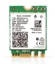 HighZer0 Electronics AX200 WiFi 6 Adapter | Dual-Band 802.11ax M.2 Wifi Card