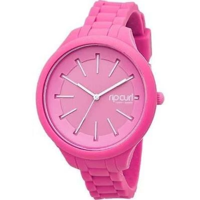 Rip Curl Womens HORIZON SILICONE SURF WATCH New - A2803G Pink Rrp $129.99 SALE