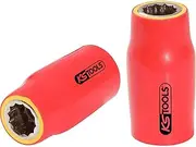 'KS Tools Plastic 118.3841 3/8 Insulated Socket, 16 mm