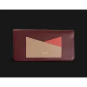 Radley London LUXURY brand burgandy leather bi-fold wallet