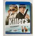 ［哇！東西］刺客公敵 KILLERS 未拆封 藍光 DVD 凱薩琳海格 愛希頓庫奇 電影 超值品