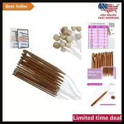Premium Quality Tunisian Crochet Hook Set with Travel Case & Support Group