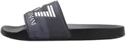 [EA7] Emporio Armani Visibility Logo Slides Black/Black/Camo Print