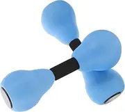 Toyvian 1 Pair Adjustable Portable Water Dumbbells Eva Aquatic Dumbbells for Pool Fitness for Water Aerobics Rehabilitation and Strength Training