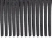 Majek Golf Club Grips Super Jumbo Arthritic Extra Large Tour 360 Degree Black - NO LOGO - Round .600 Extra Large XL XXL Great for Senior Golfers with Big Hands - Premium Rubber Golf Grips - 13 Pack