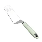 Multifunctional Barbecue Turners Stainless Steel BBQ Turners Spatula Meat Cutter With Plastic Handle Barbecue Tools