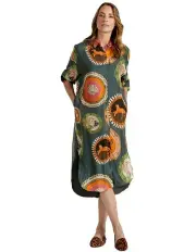 [Fate & Becker] Ernst Midi Dress in Green