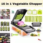 16 in 1 Vegetable Chopper Salad Fruit Mandolin Slicer Food Dicer Cutter