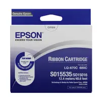 在飛比找松果購物優惠-【有購豐】EPSON S015535 黑色 原廠色帶組｜適：