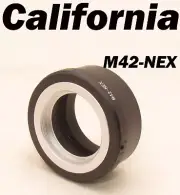 Metal M42 to Sony E mount Adapter Screw Lens NEX 5 NEX-7 NEX-C3 NEX-5N NEX-VG10