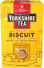 Taylors of Harrogate Biscuit Brew Yorkshire Tea Bags, 100 G
