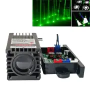 520nm 50mw Green Light Fat Beam Laser Module Stage Light w/ Driver Board