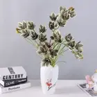 6 Heads Cymbidium Flower Branch Artificial Orchid Flower Wedding Ceremony