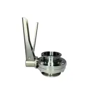 1.5 inch Butterfly Valve with Multi-Point Handle 304 SS