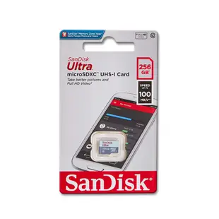 SanDisk ULTRA 256G microSDXC C10 USH-I TF 記憶卡 小卡 現貨 廠商直送