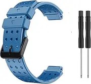 Watch Band for Garmin Approach S20/ S5/ S6, Soft Silicone Personalise Replacement Strap Compatible with Garmin Forerunner 220/230/ 235/620/ 630/ 735XT/ 235lite
