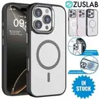 For iPhone 16e 16 15 14 13 12 11 Pro Max Plus Case Magnetic MagSafe Compatible