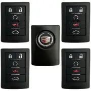 NON-USA Locksmith Lot 5 OEM 2014 Cadillac CTS 5B Smart Key Fob Remote 25943678