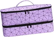 Hair Dryers Bag Holder Styling Tools Storage for Adults,Hair Dryers Travel Carrying Case,Organizer for Travel,Business Trip, purple