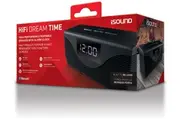 iSound Bluetooth HIFI Dream Time Clock Radio - Black