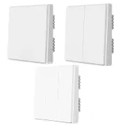 Aqara D1 Smart Zigbe Switch Wireless Switch Key Light Remote Control Fire Wire With /No Neutral Work With Mi Home HomeKi