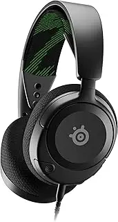 SteelSeries Arctis Nova 1X Wired 3.5mm AUX Gaming Headset for Xbox, PC, PlayStation, Nintendo Switch, Android & iOS - AI-Powered Noise-Cancelling ClearCast Gen 2 Microphone