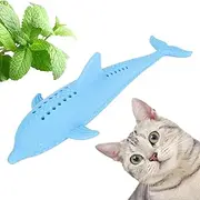 Cat Chew Toy | Fish Shape Kitten Chewing Toy,Oral Care for Pet Kittens Cats, Rubber Chewing Toy Tooth Cleaning Cat