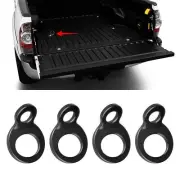 4 Pack Multi-Purpose Tie Down Strap Rings Car Tie Down Anchor Hook for Dirtbike