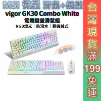 在飛比找蝦皮商城優惠-MSI 微星 電競鍵盤滑鼠組 Vigor GK30 COMB