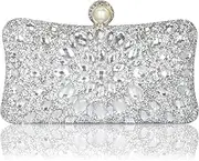 [Beaguful] Women's Evening Bags Sparkly Rhinestone Clutch Purses Luxury Handbags