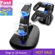 Dual USB PS4 Controller Charger Dock LED Charging Stand for PS4/Pro/Slim