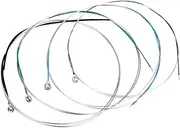 JEWEDECO 4pcs Strings String Sturdy Violin Strings Kit Durable Replacement Set for Full Violin Excellent Sound Easy Installation